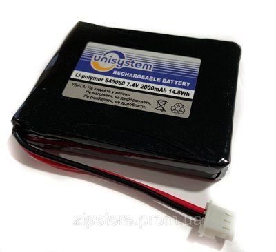 Акумуляторна батарея Li-Polymer 7,4 2000mAh 14.8 Wh ІКС-510 1306202760 фото